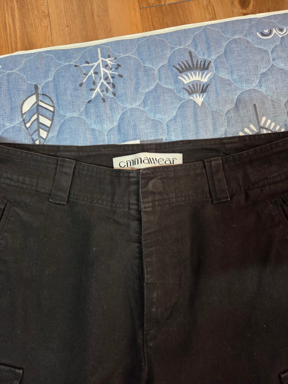 [M] 커마웨어 백지퍼 카고 블랙 cmmawear 상품이미지2