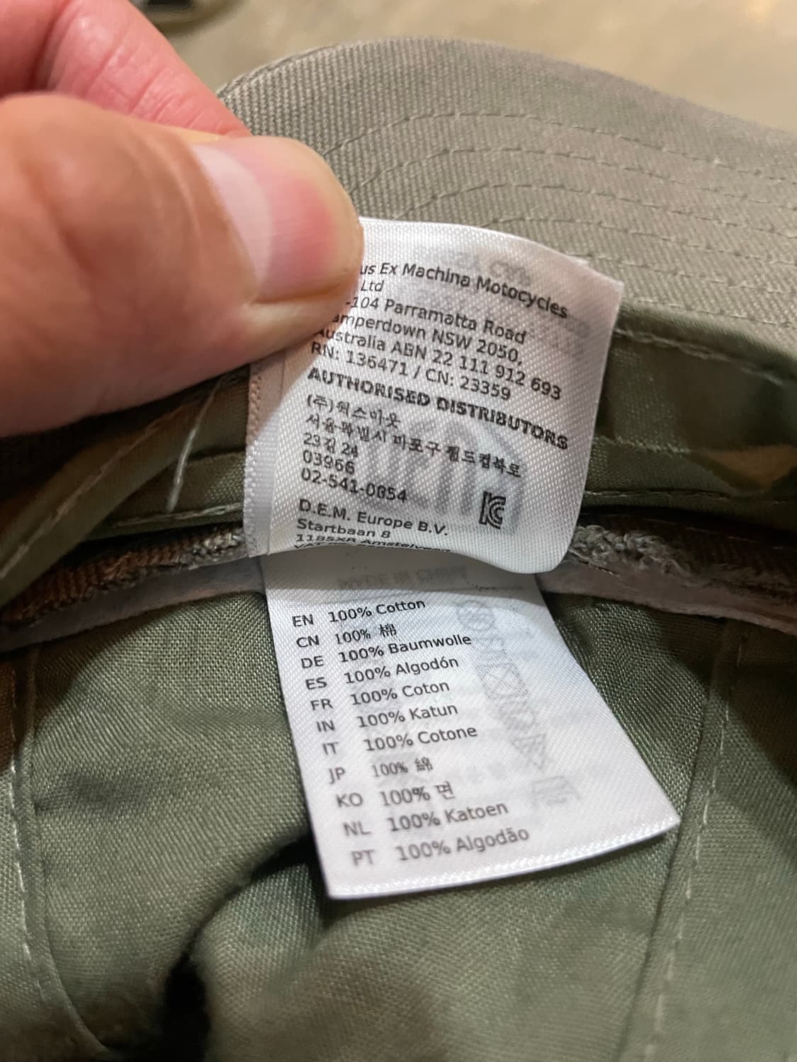 Deus Customs 볼캡 상품이미지10