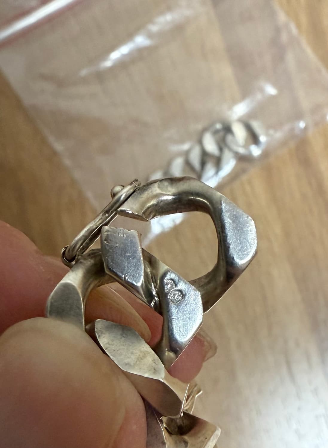 빈티지 50S 실버800 브레이슬릿 상품이미지2