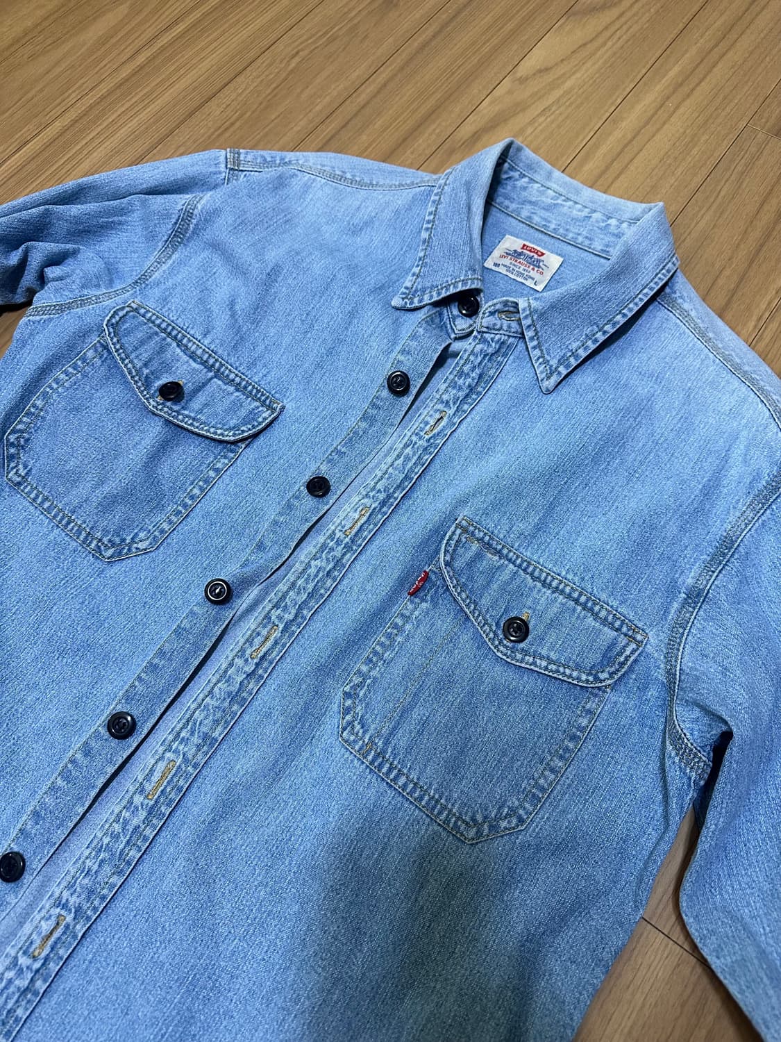 리바이스 데님셔츠 levis 청남방 상품이미지5