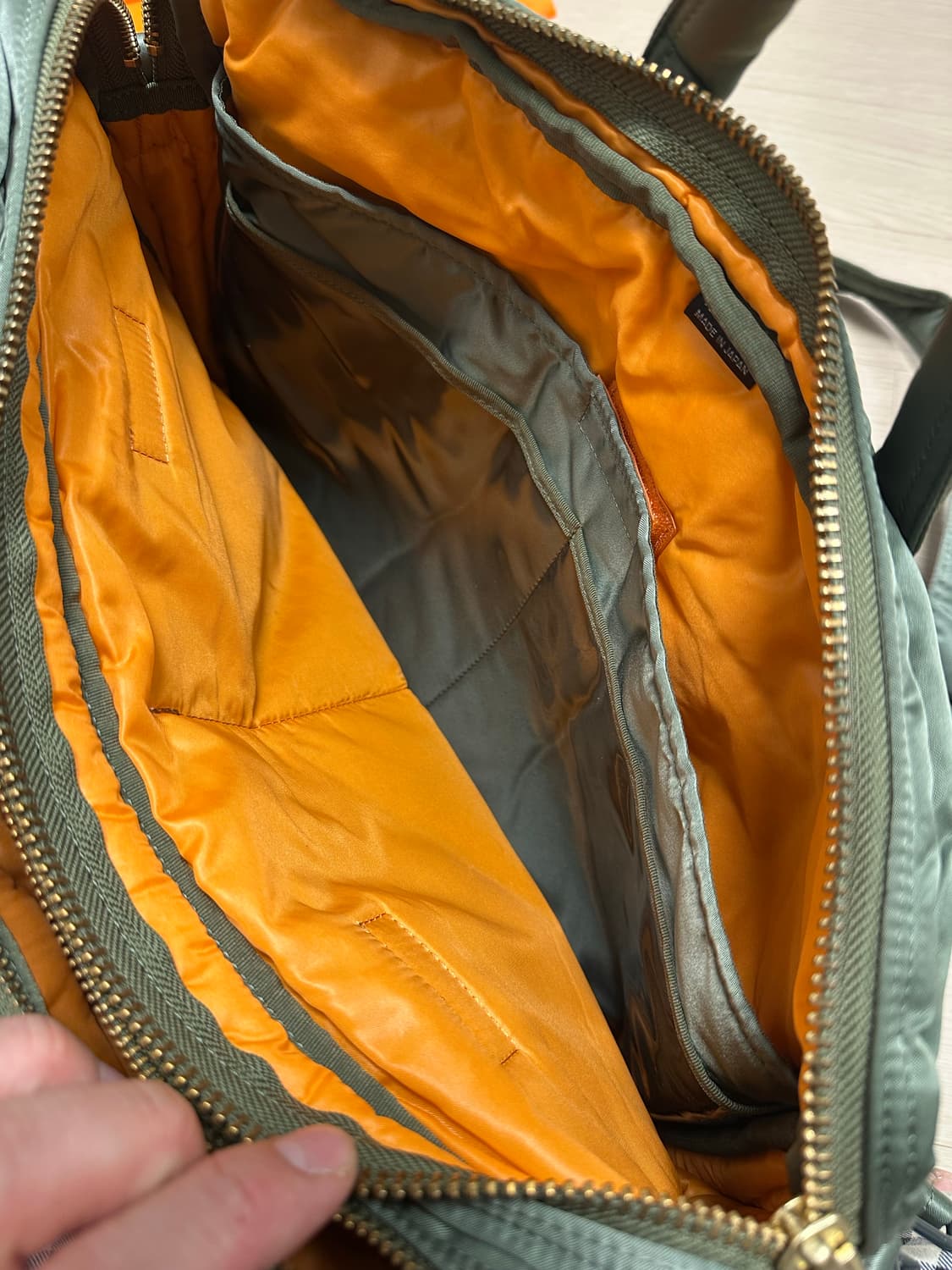 요시다 포터 탱커 2way document bag w zip 브리프케이스 상품이미지3