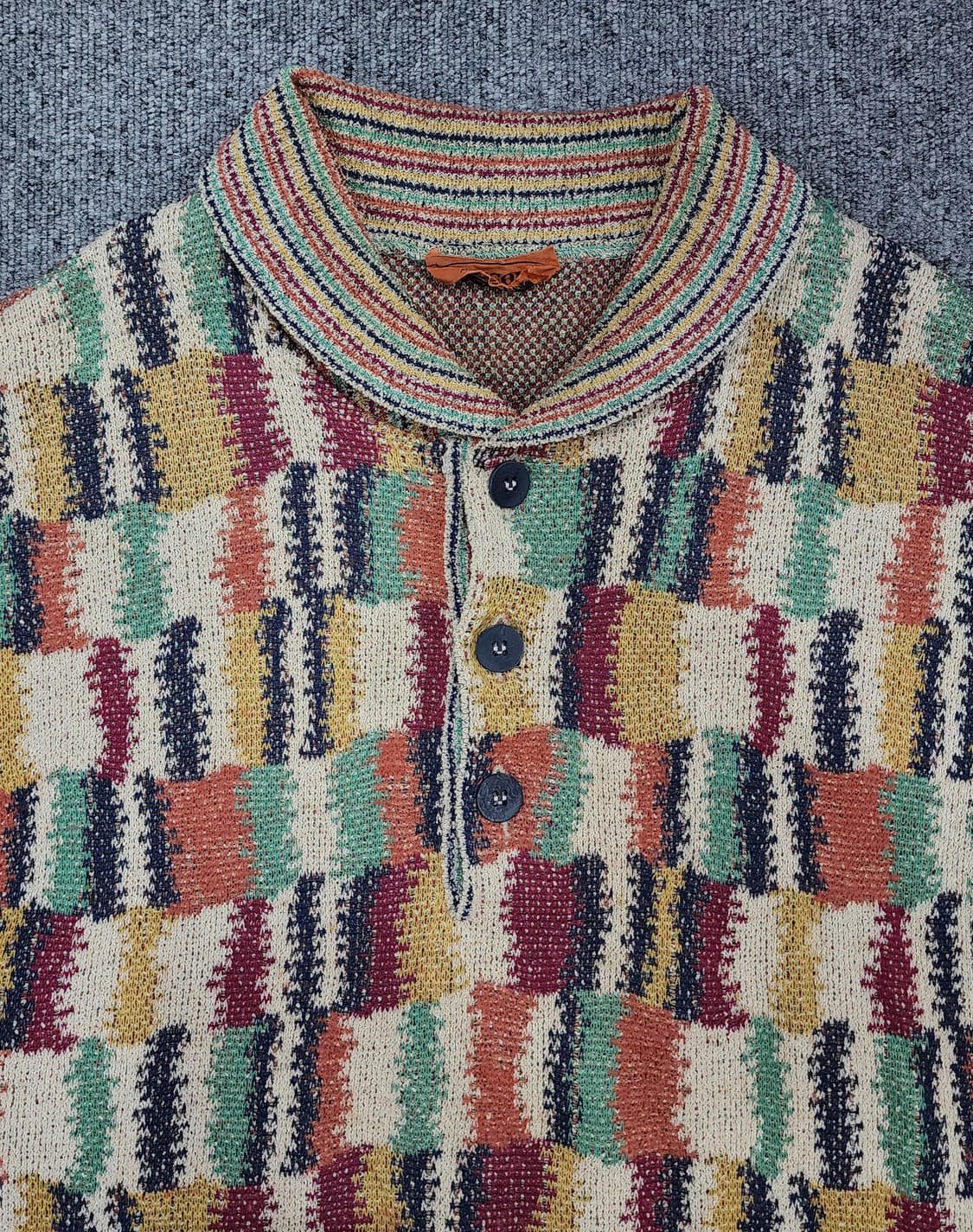 MISSONI 미쏘니 멀티컬러 카라 니트 50 상품이미지3