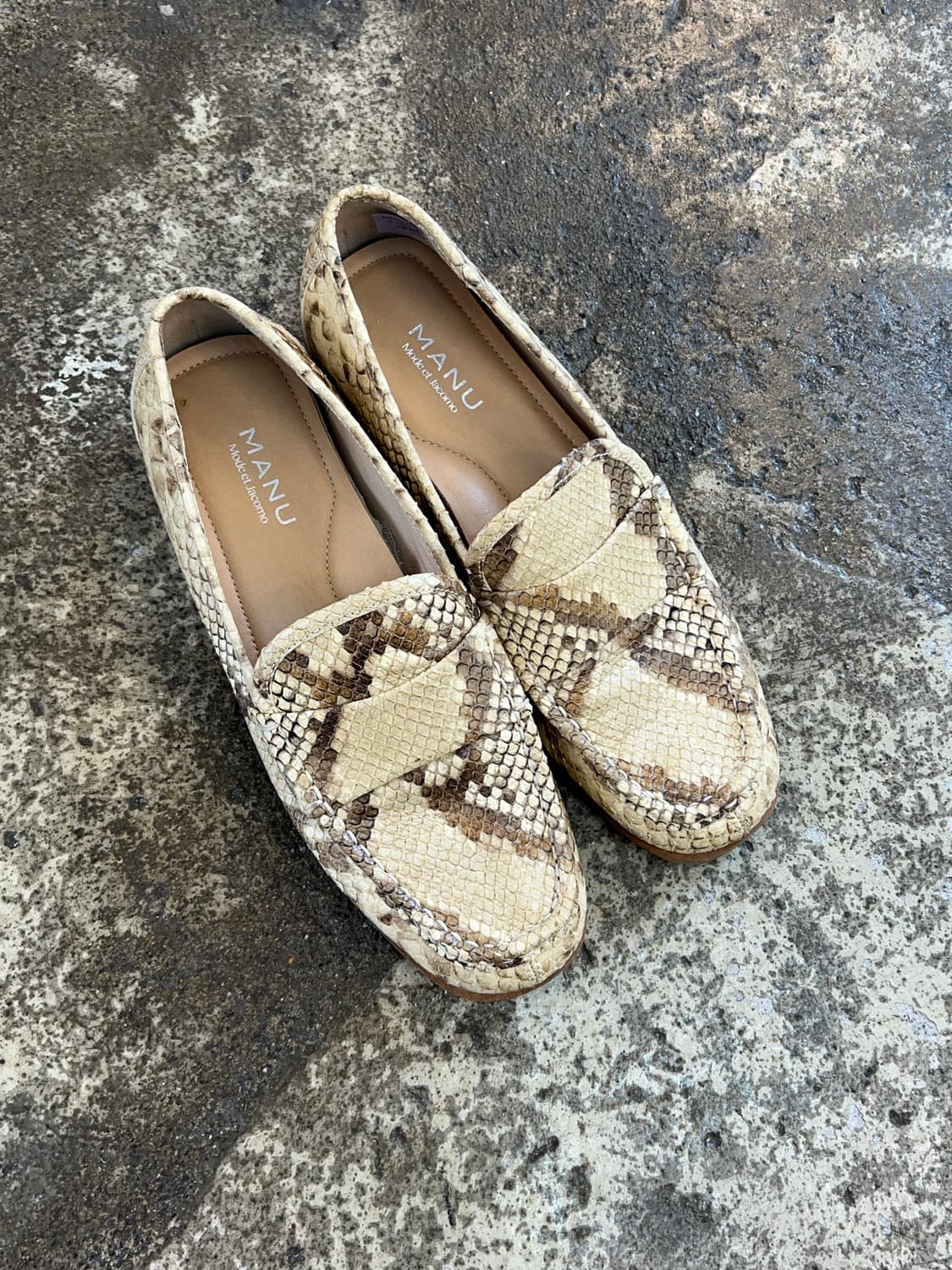 MANU Mode et jacomo python loafer  상품이미지3