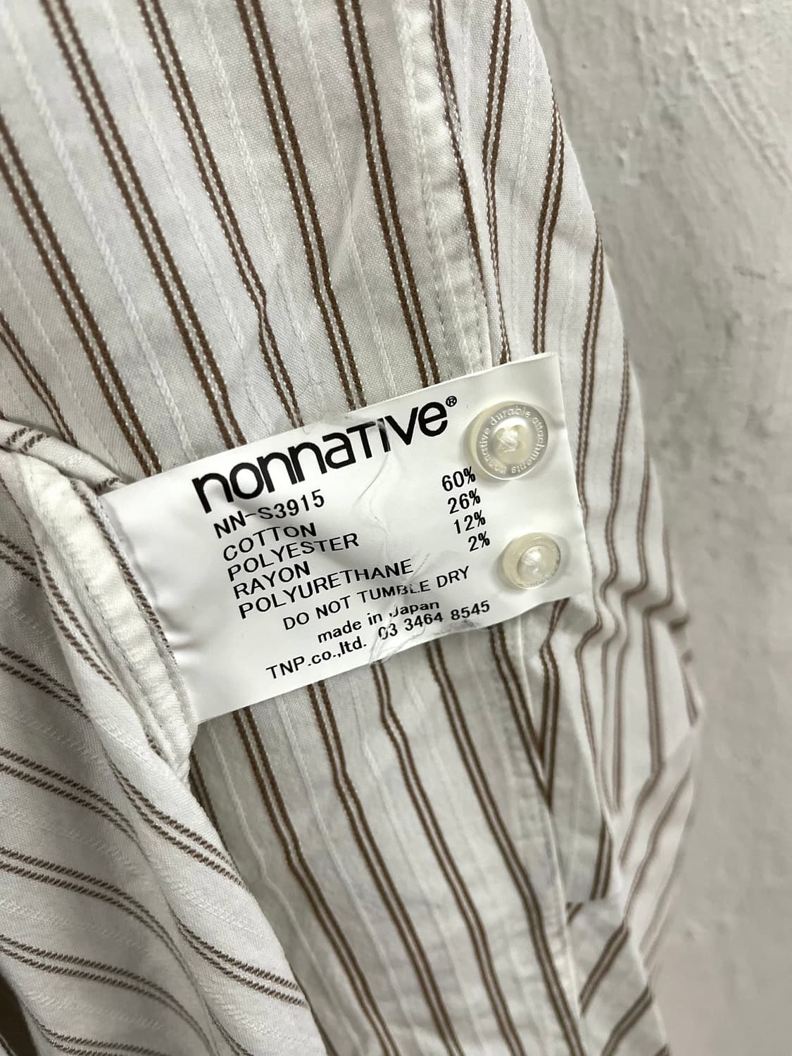 논네이티브 후드 스트라이프 셔츠 상품이미지5