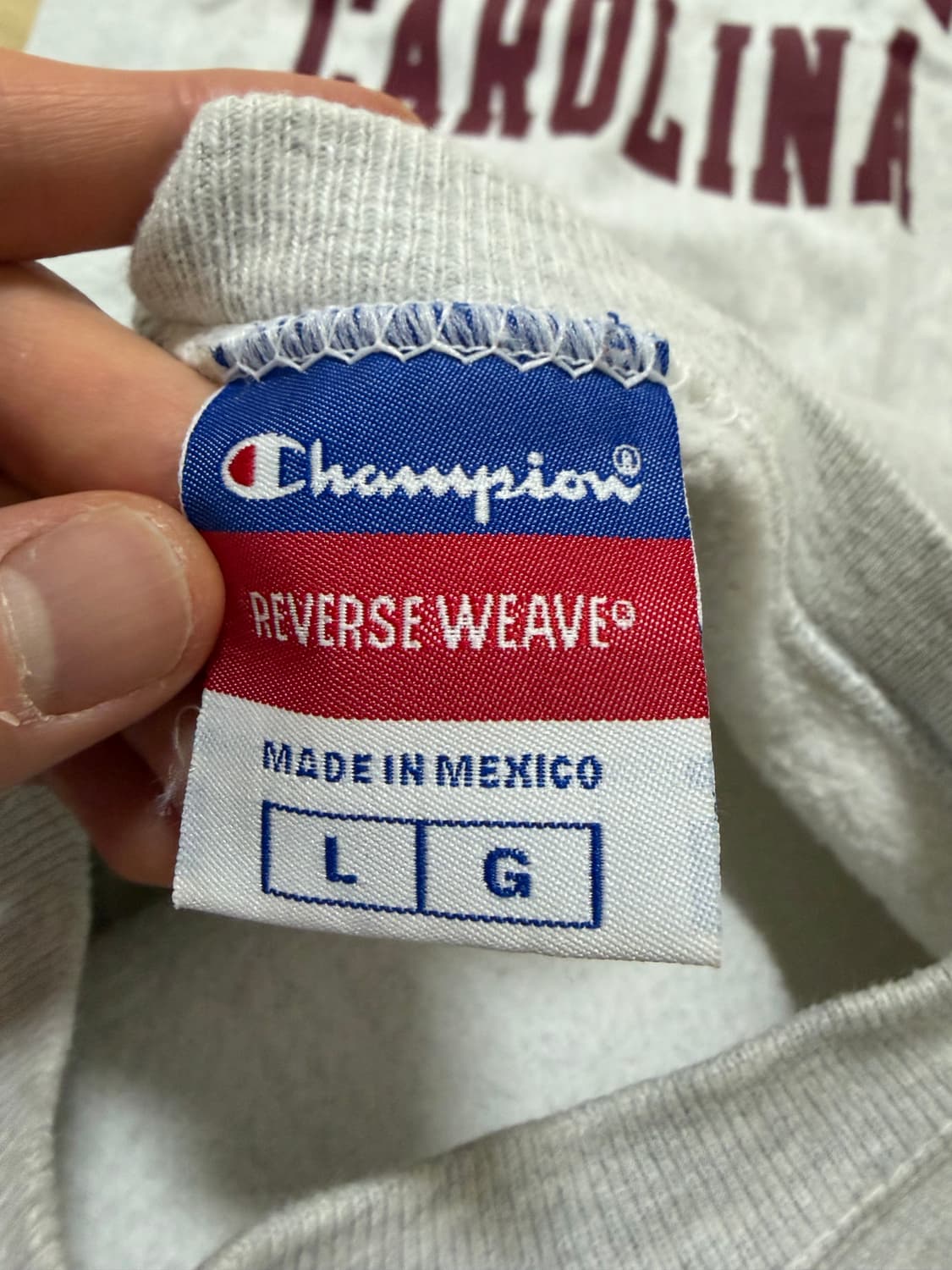 빈티지 챔피온 리버스위브 스웻셔츠 코넬 맨투맨 아이비리그 상품이미지4