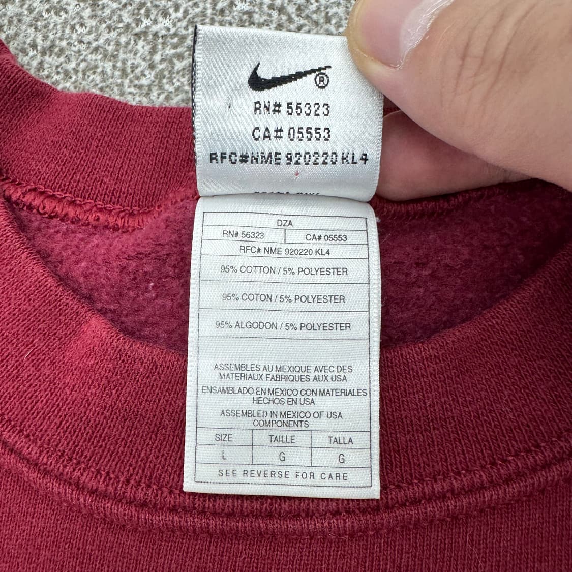 나이키 올드스쿨 맨투맨  상품이미지6