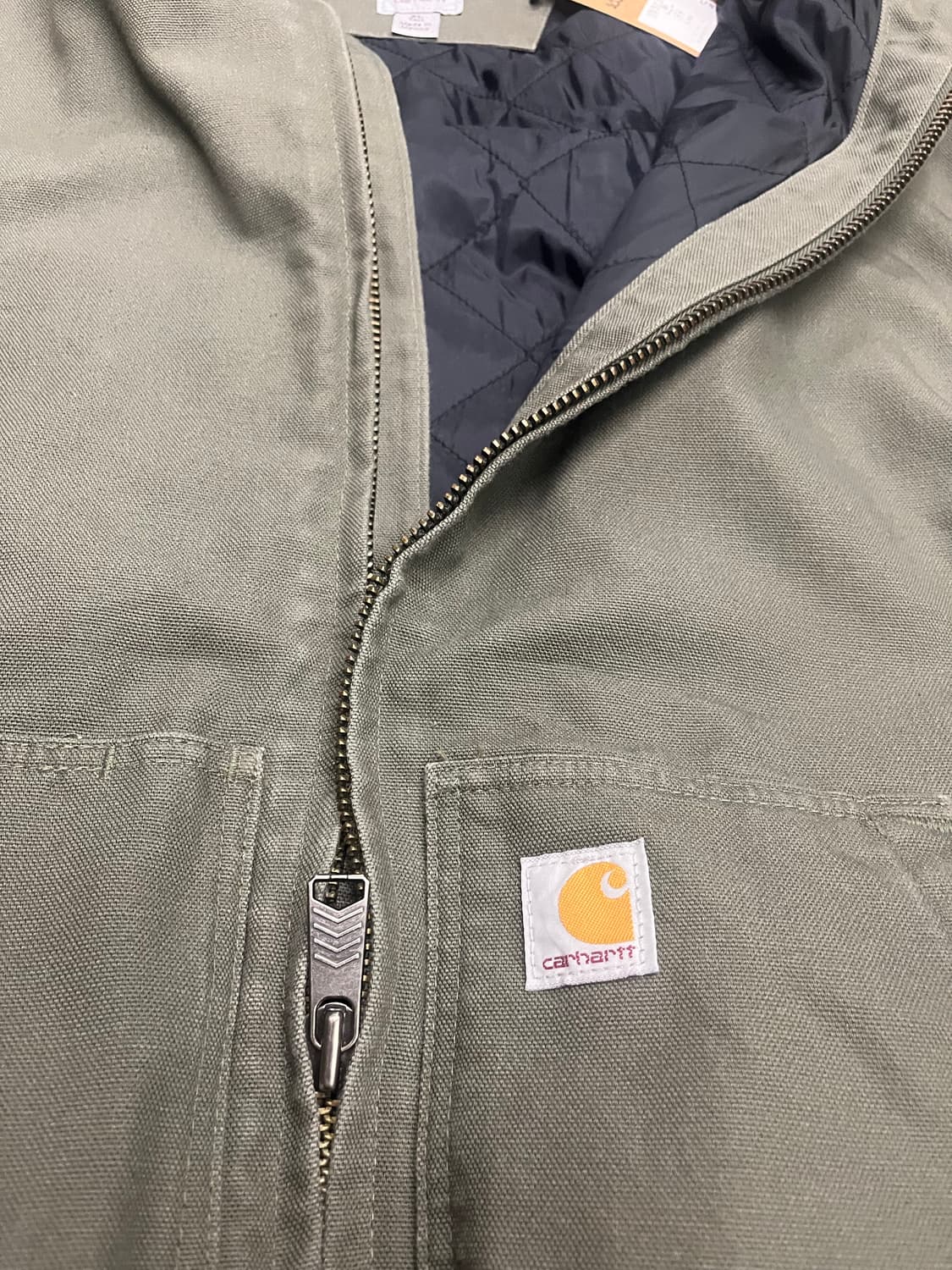 칼하트 모스그린 j130 자켓 상품이미지6