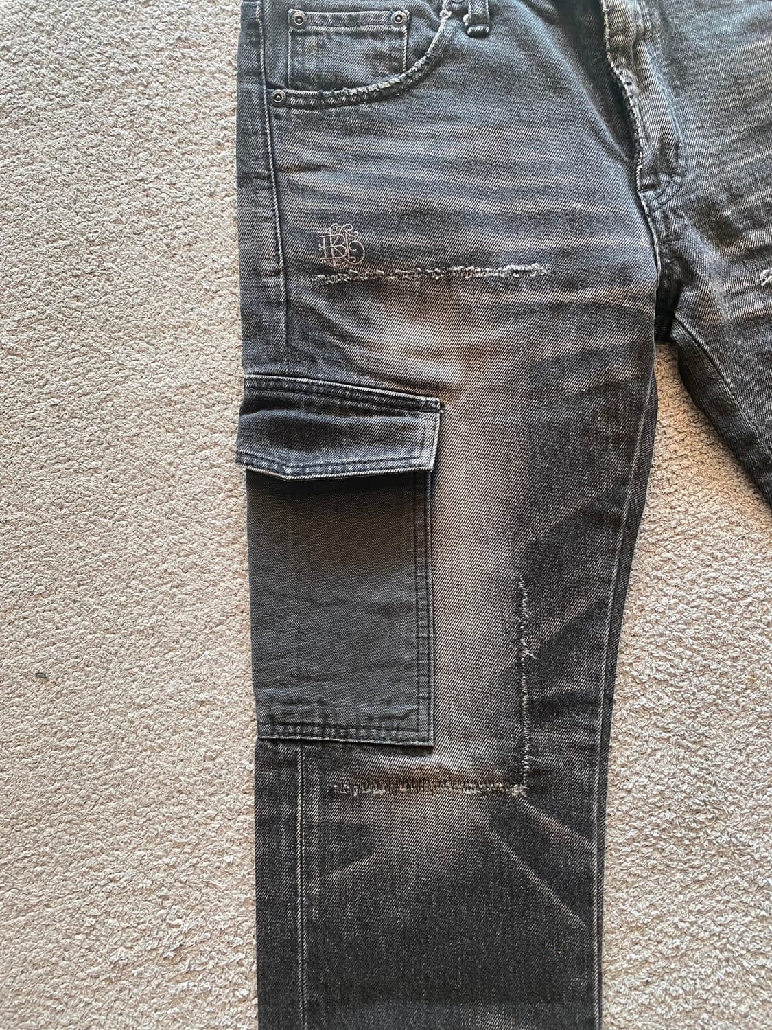 네이버후드 11aw 블랙 아이콘 체커보드 상품이미지3