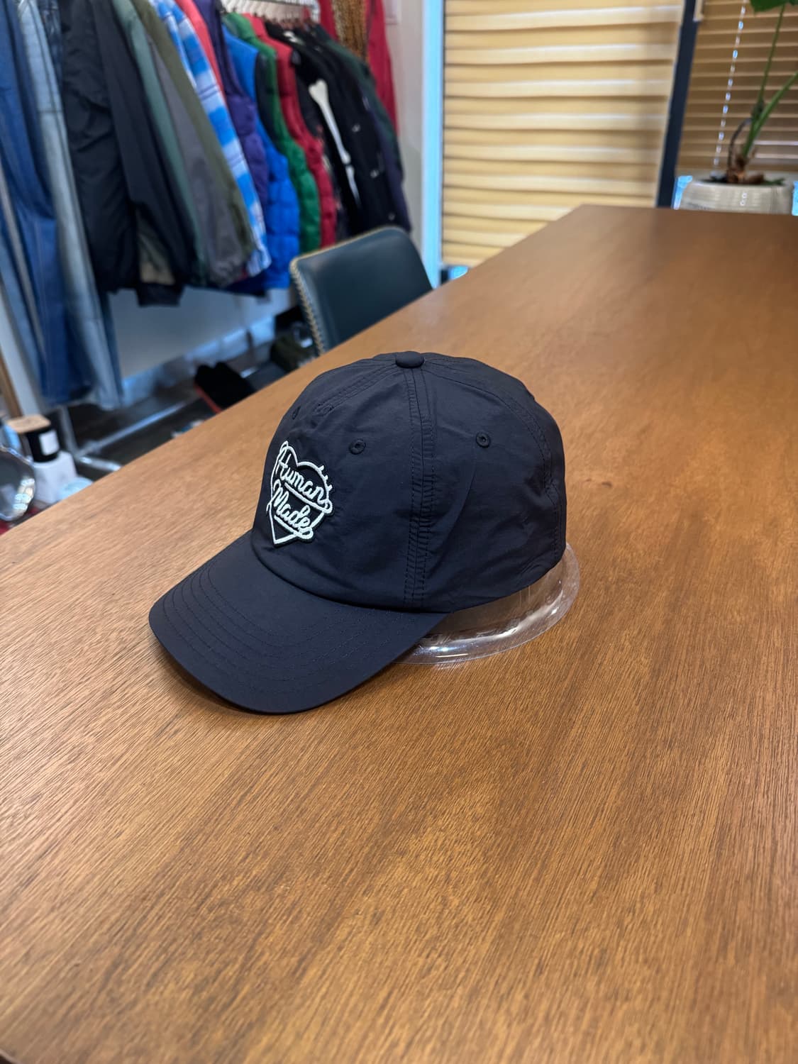 [OS] 휴먼메이드 5패널 나일론 캡 블랙 상품이미지2