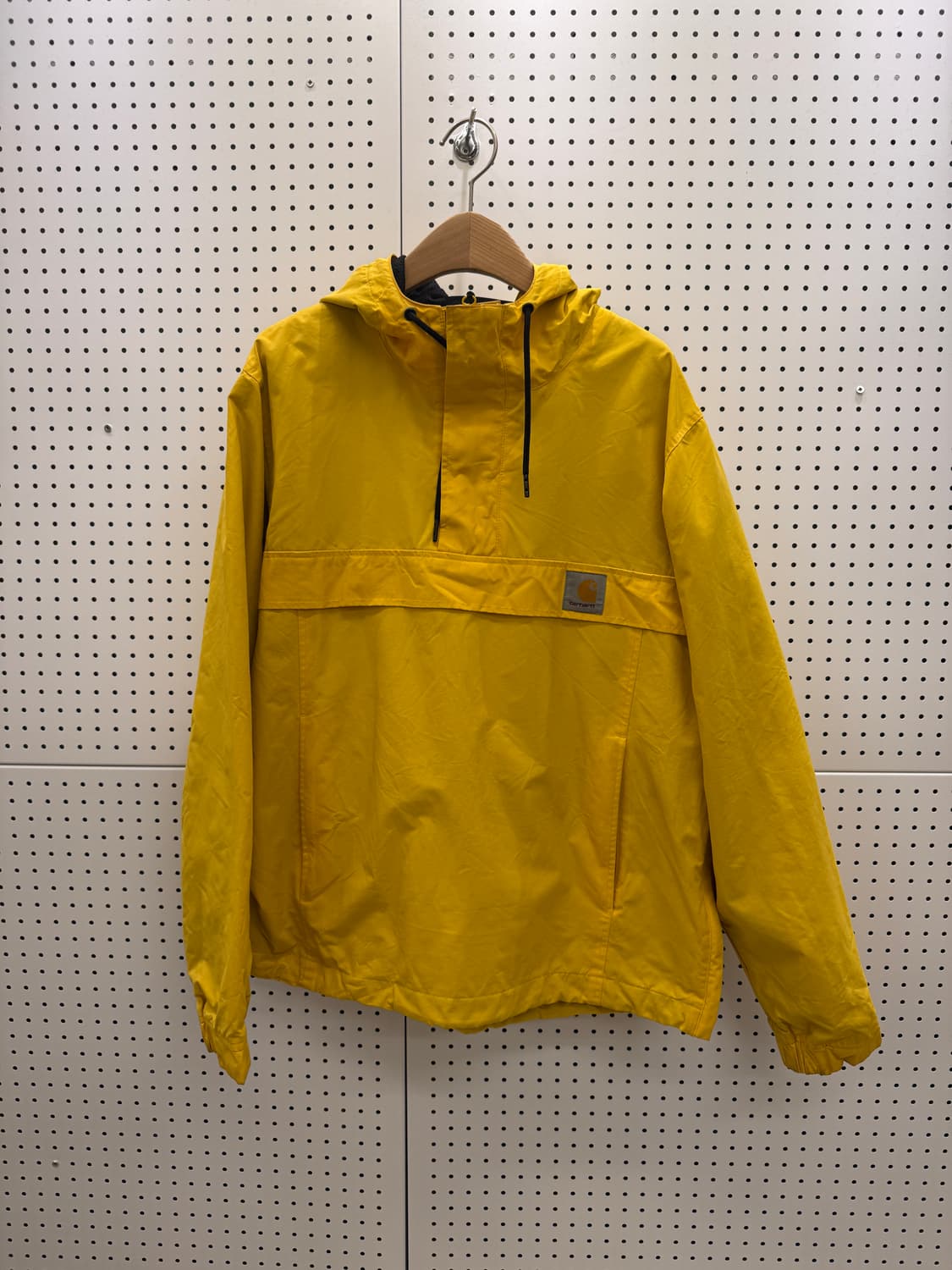 칼하트 옐로우 후드 아노락 재킷 U1352 상품이미지2