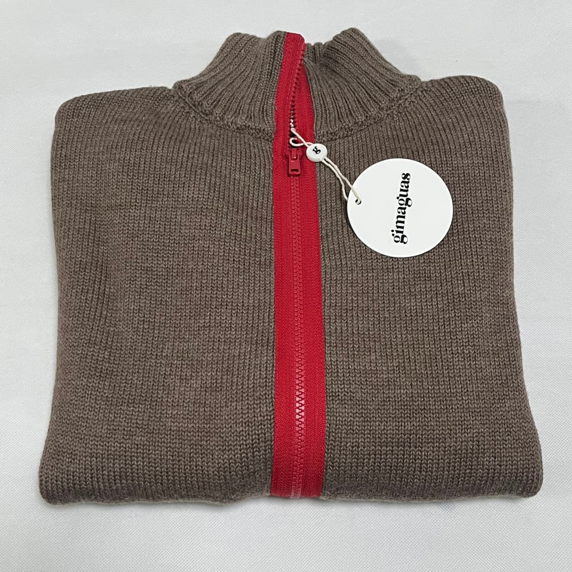 [L,XL]기마구아스 Alonso 집업 가디건/브라운 상품이미지3