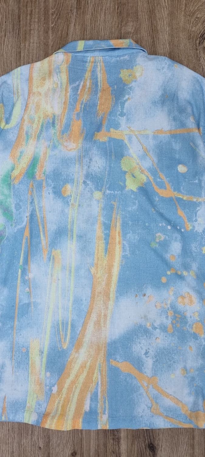 ZARA 자라 페인팅 프린트 반팔 L _ 남성, XL 추천 상품이미지6