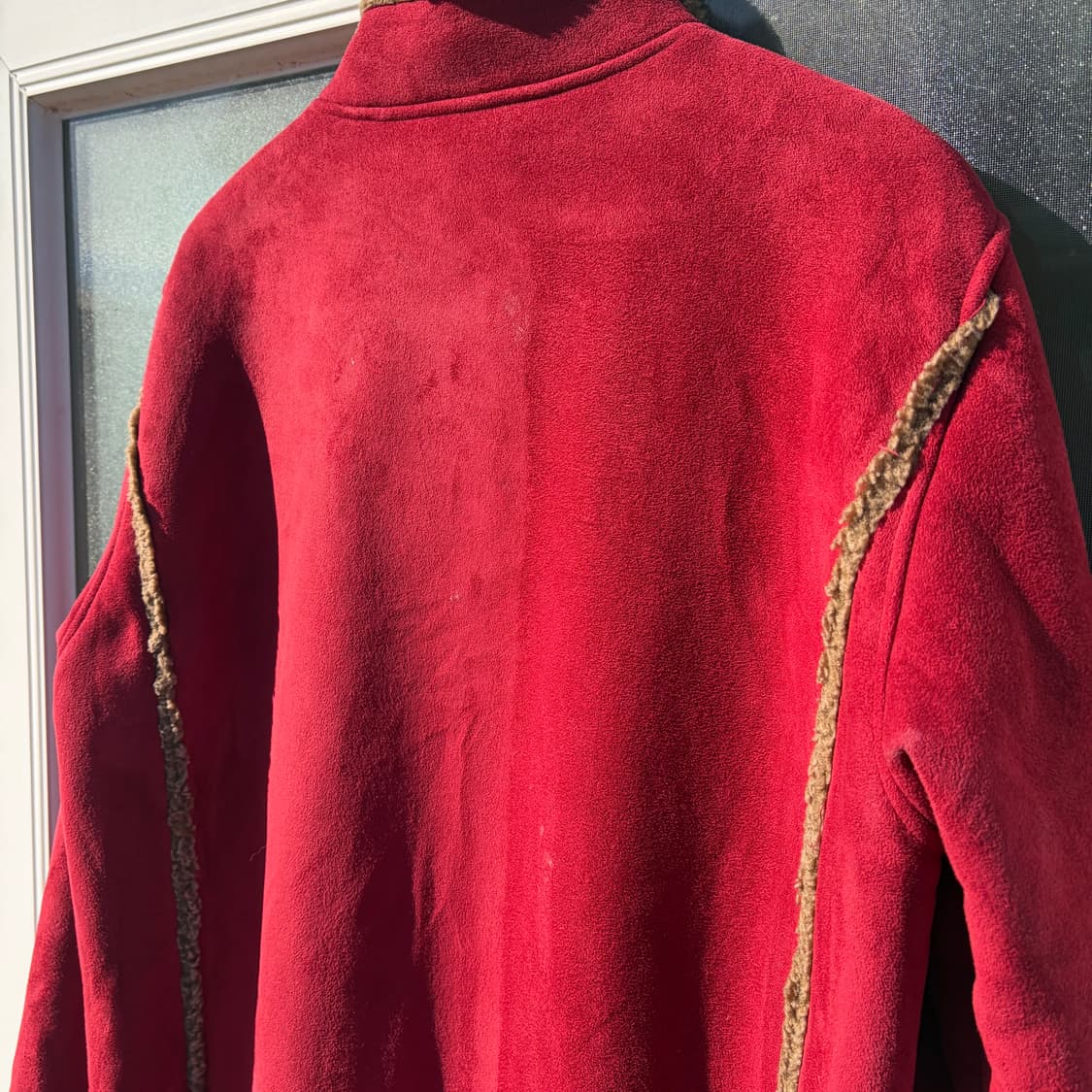 엘엘빈 빈티지 스웨이드 쉐르파 코트 M 상품이미지10