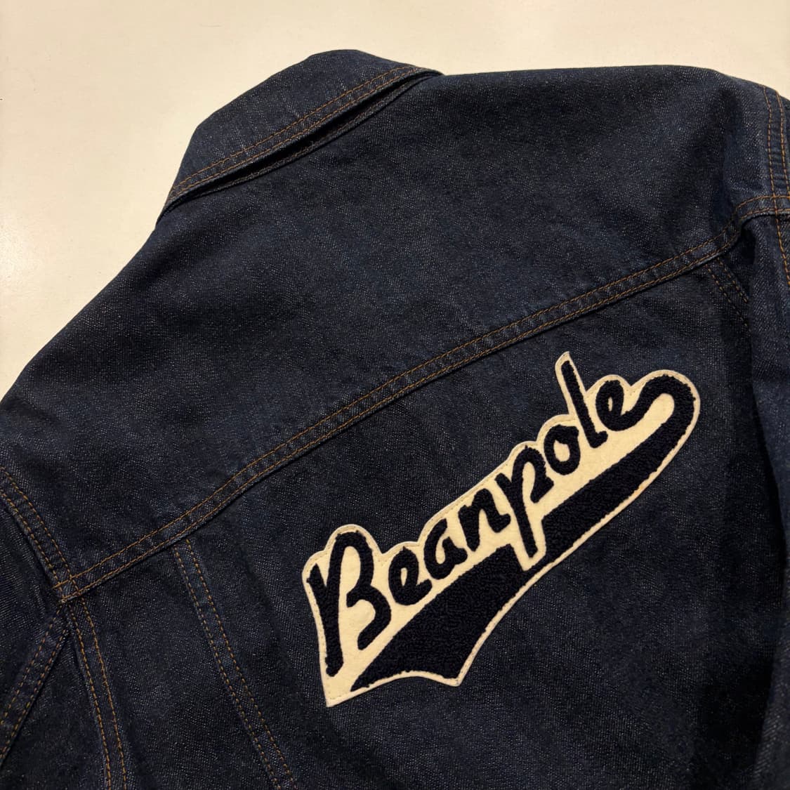 [105] 빈폴 데님 자켓 Beanpole 빅로고 청자켓 D876 상품이미지9