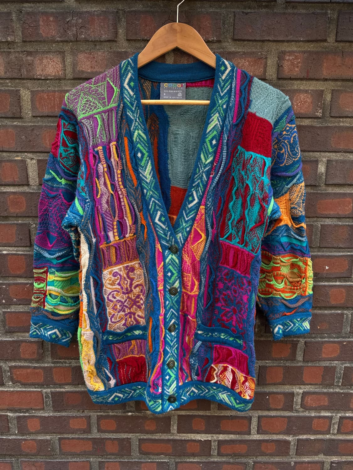 COOGI 3D Knit Cardigan Made in Australia 상품이미지1