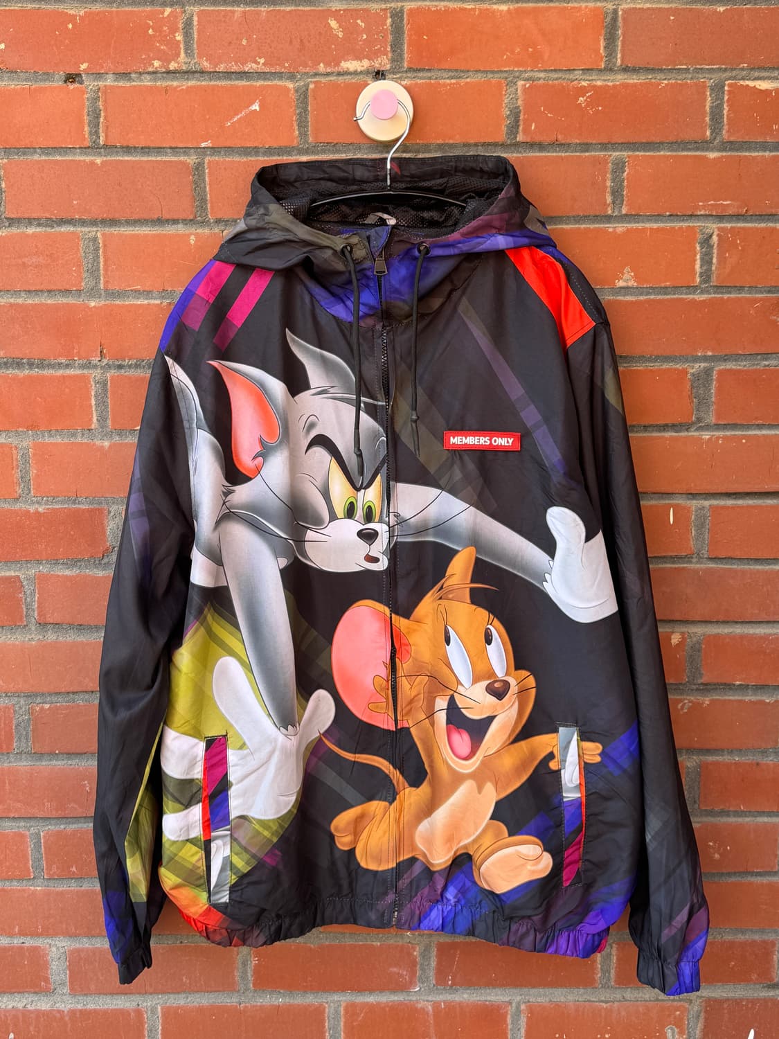 멤버스 온리 x 톰과 제리 올오버 바람막이 [XL] 상품이미지1