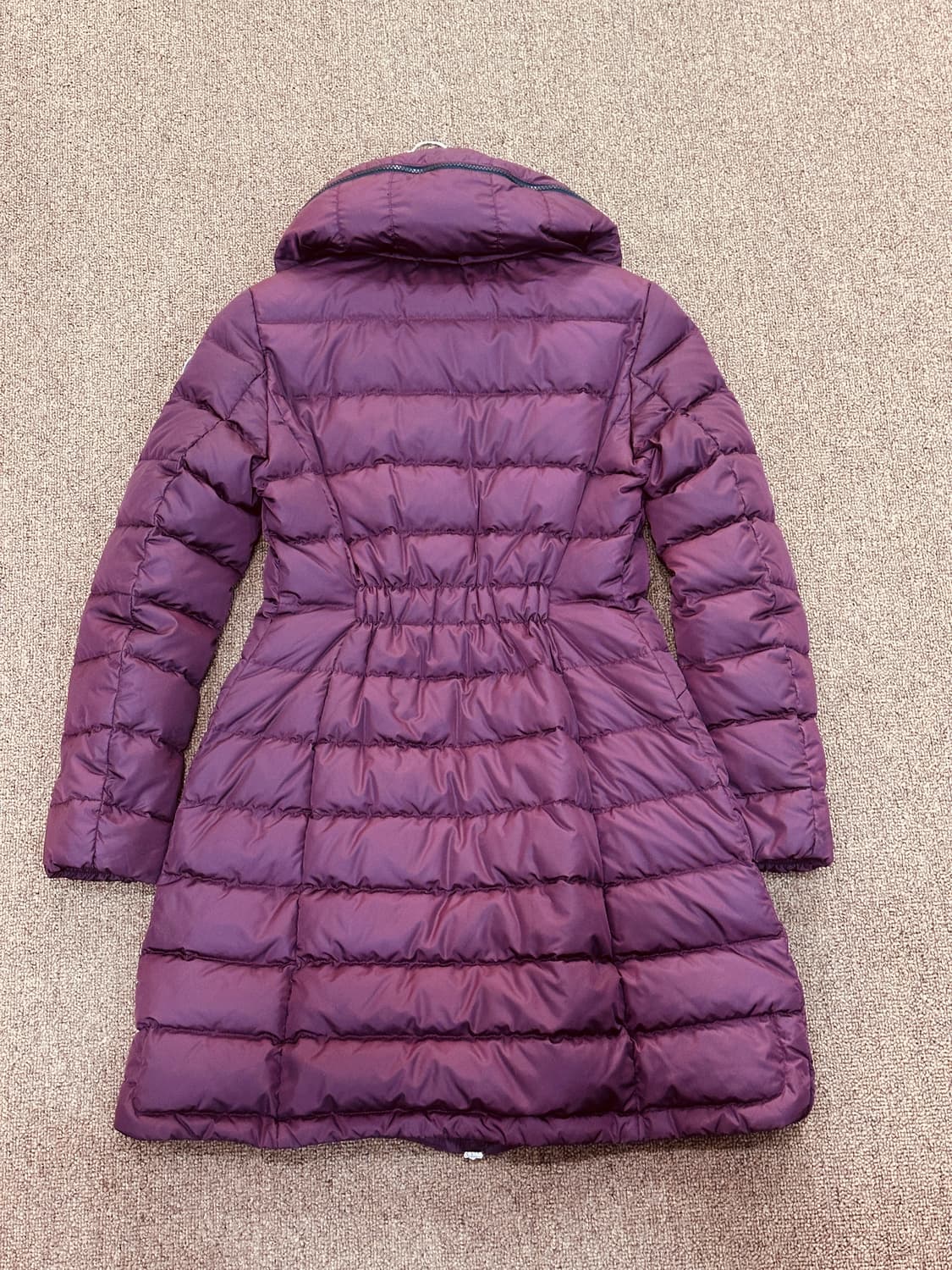 이태리 두노(DUNO) 버건디 롱패딩 상품이미지4