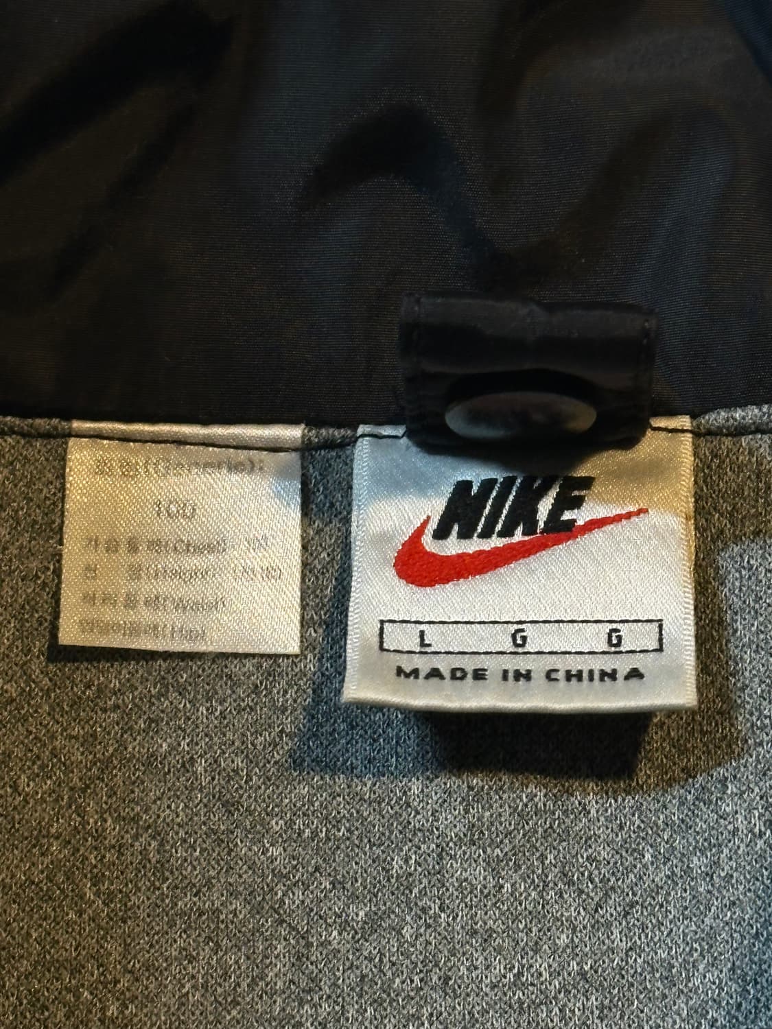 희귀) 90's 나이키 올드스쿨 백로고 코치 자켓 블랙 상품이미지6