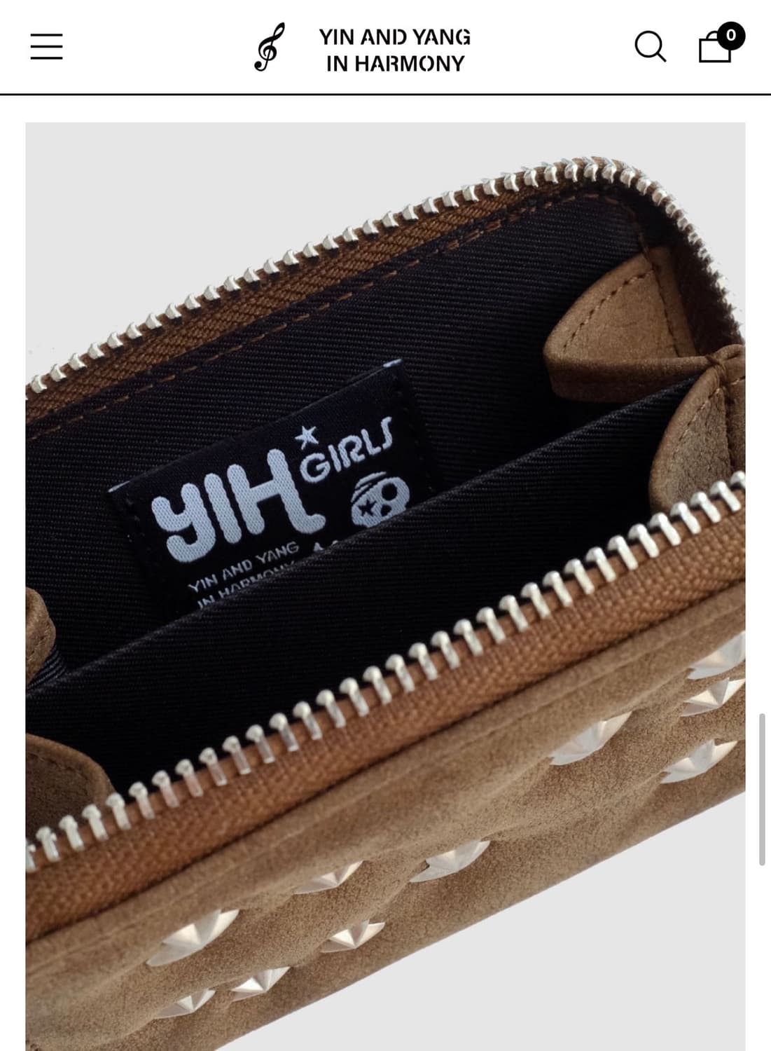 인앤양인하모니 제미나이 월렛 브라운 상품이미지4