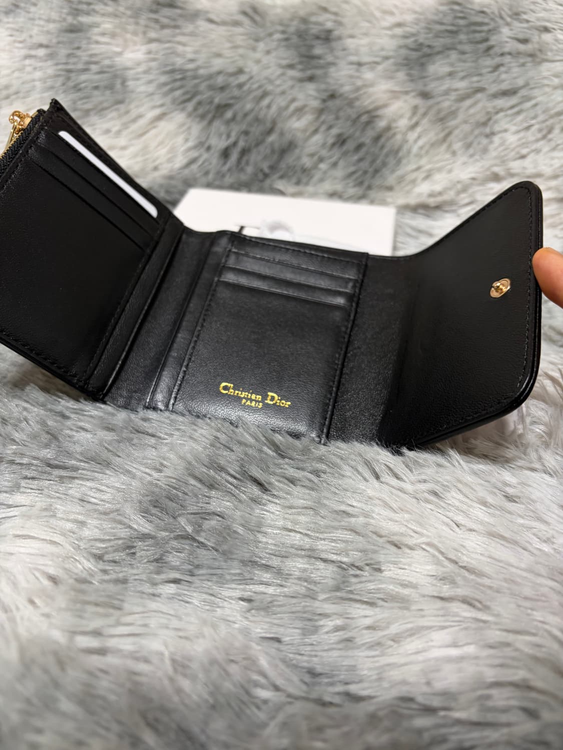 (새상품급) 디올 오블리크 몽테인30 지갑 반지갑 상품이미지3