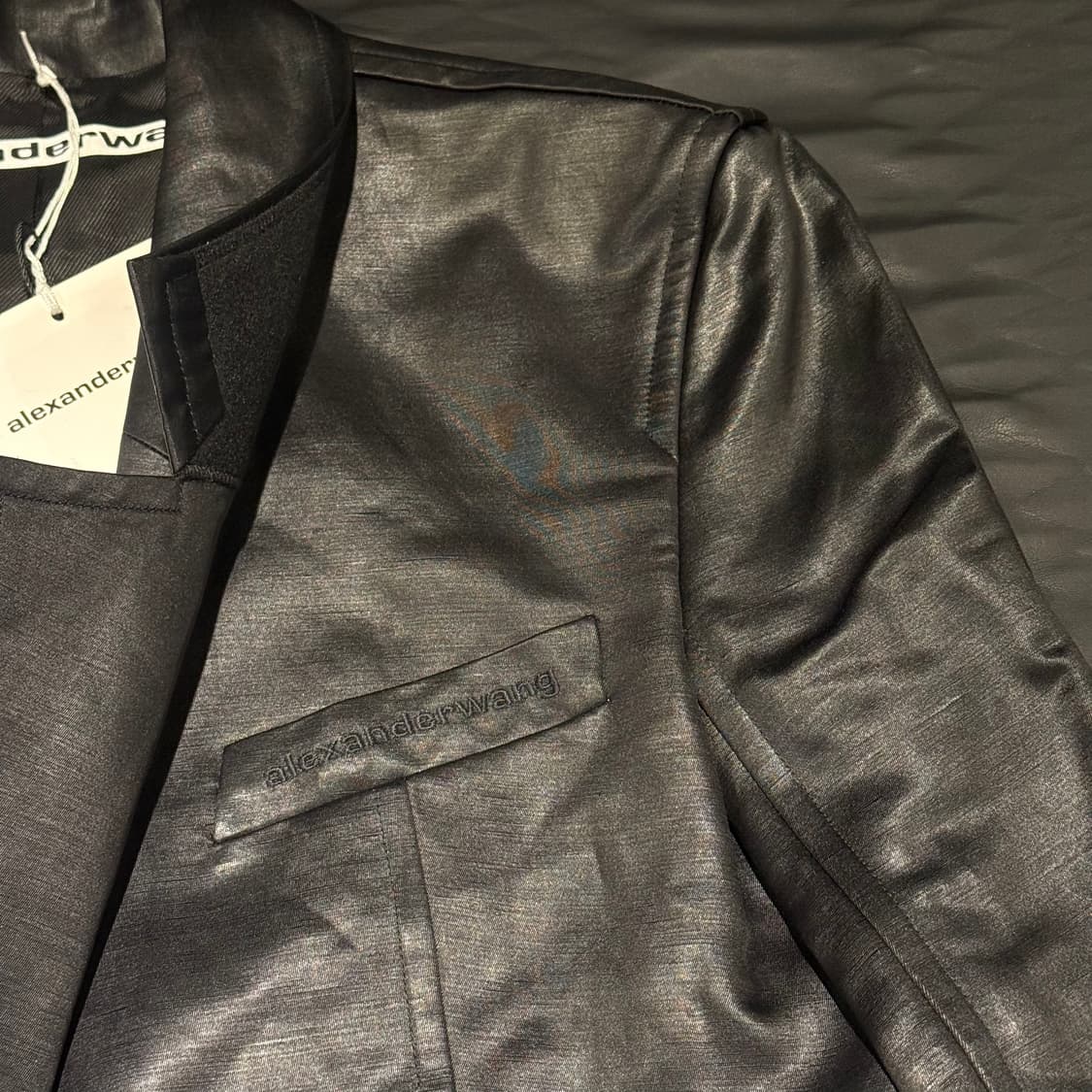 알렉산더왕 크롭 블레이저 블랙 상품이미지3