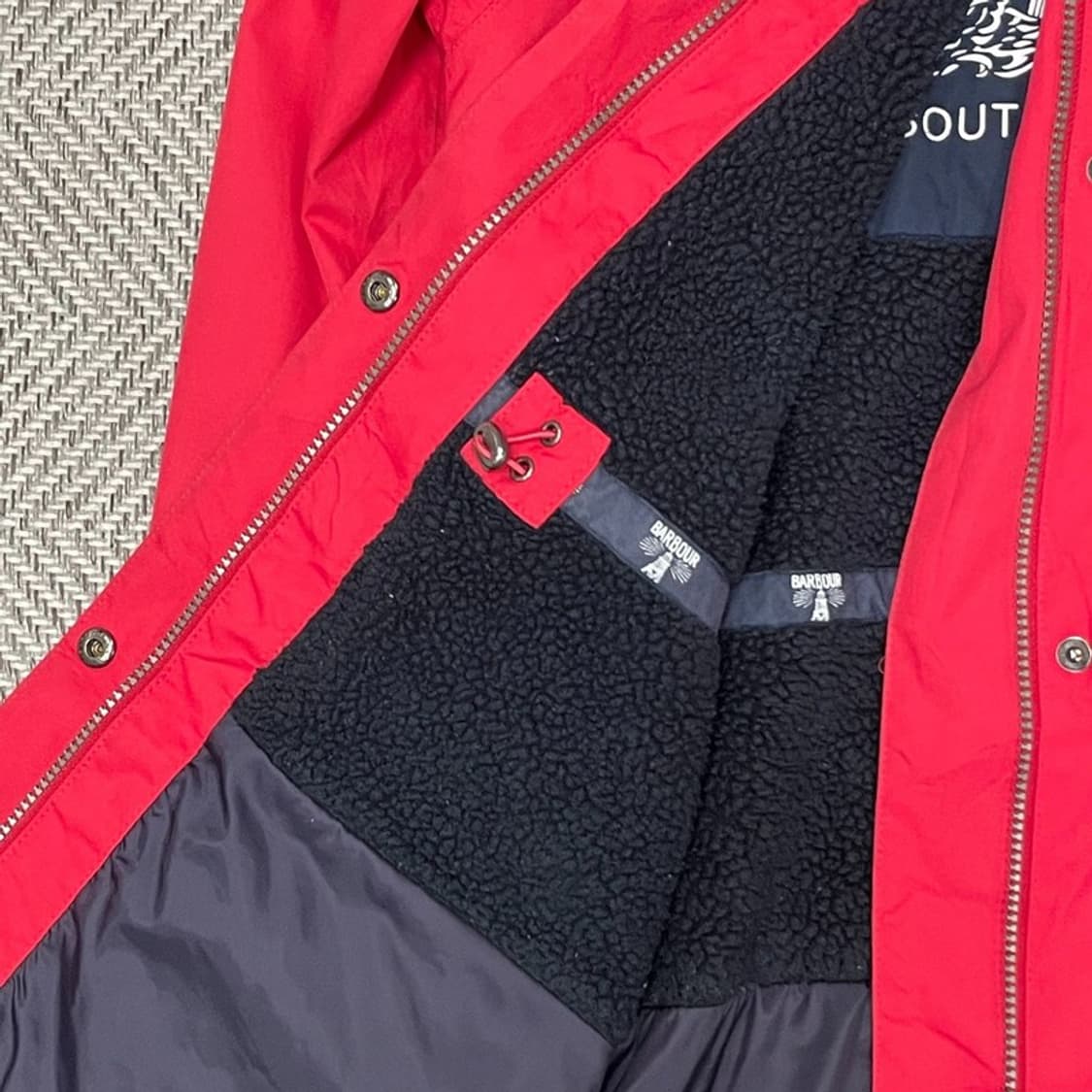 바버 플리스 워크자켓 v0456 상품이미지5