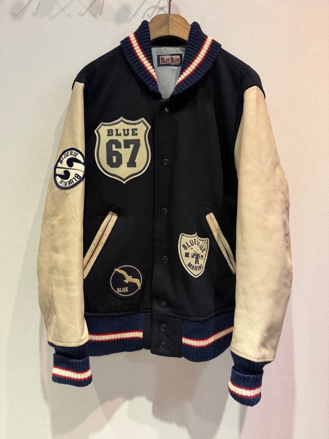 BLUE BLUE 바시티 자켓 (Made In Japan) 상품이미지2