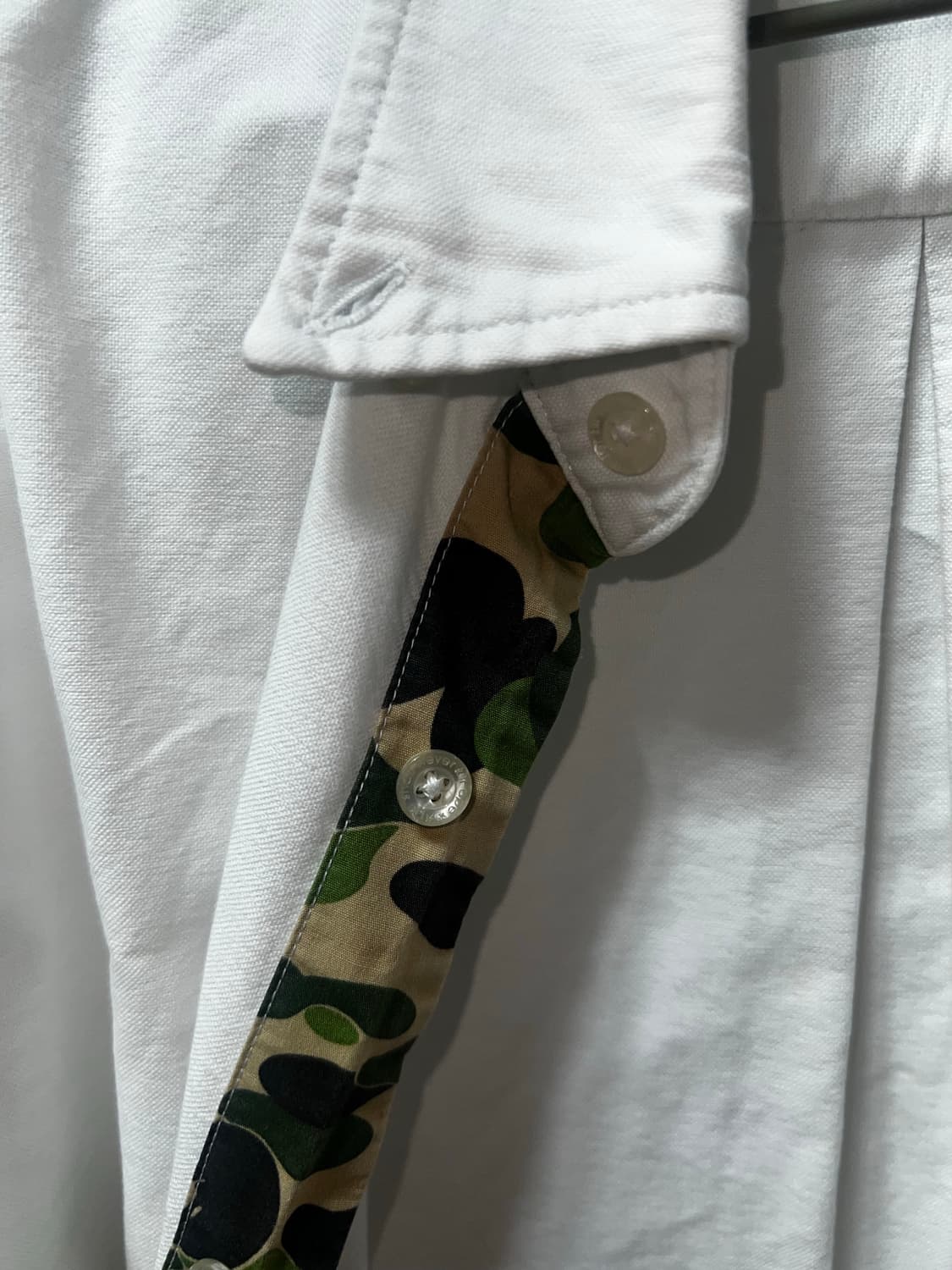 베이프 옥스포드 BD 셔츠 L 상품이미지5