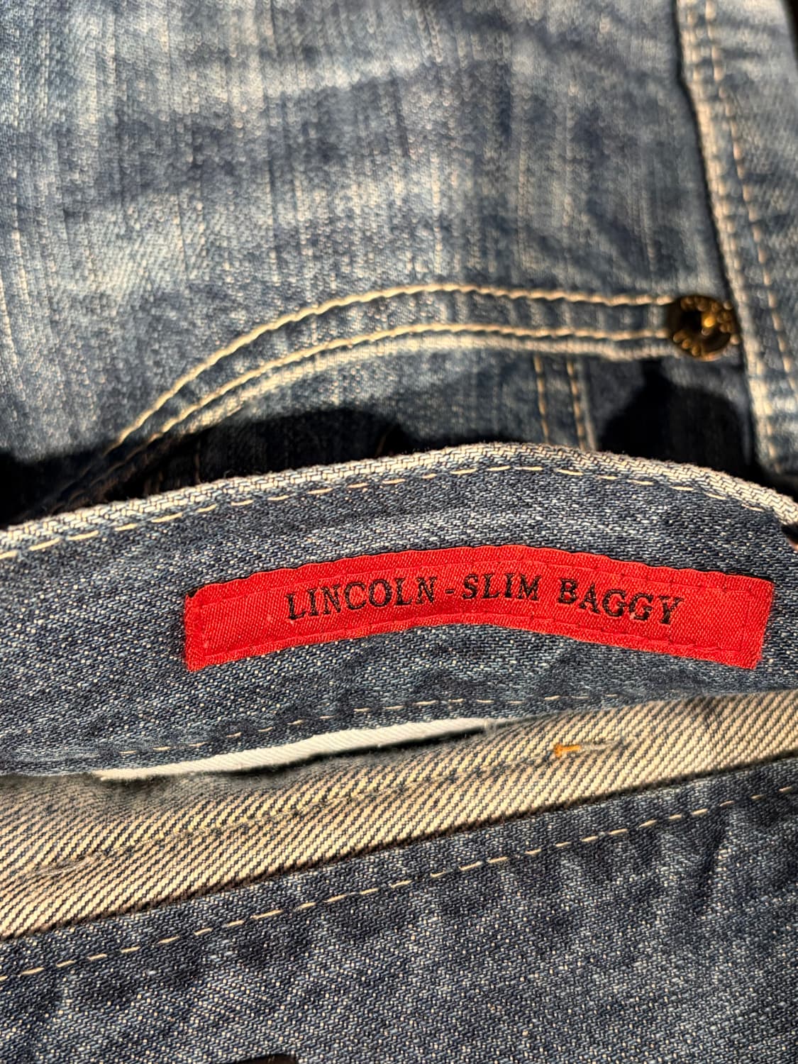 게스 워싱 데님 팬츠 상품이미지6