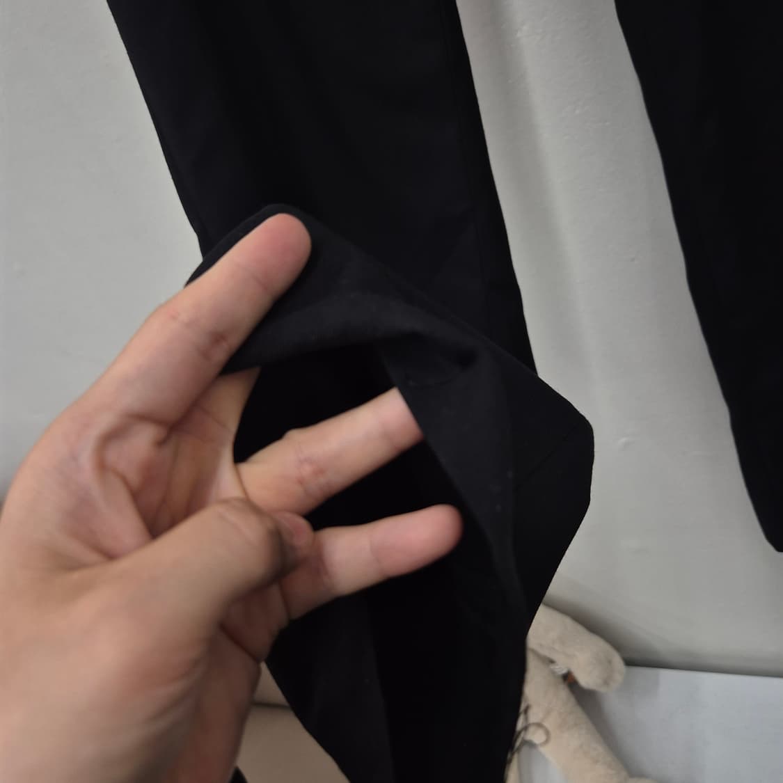 H&M 레귤러핏 트라우저 울 혼방 팬츠 33R 상품이미지3