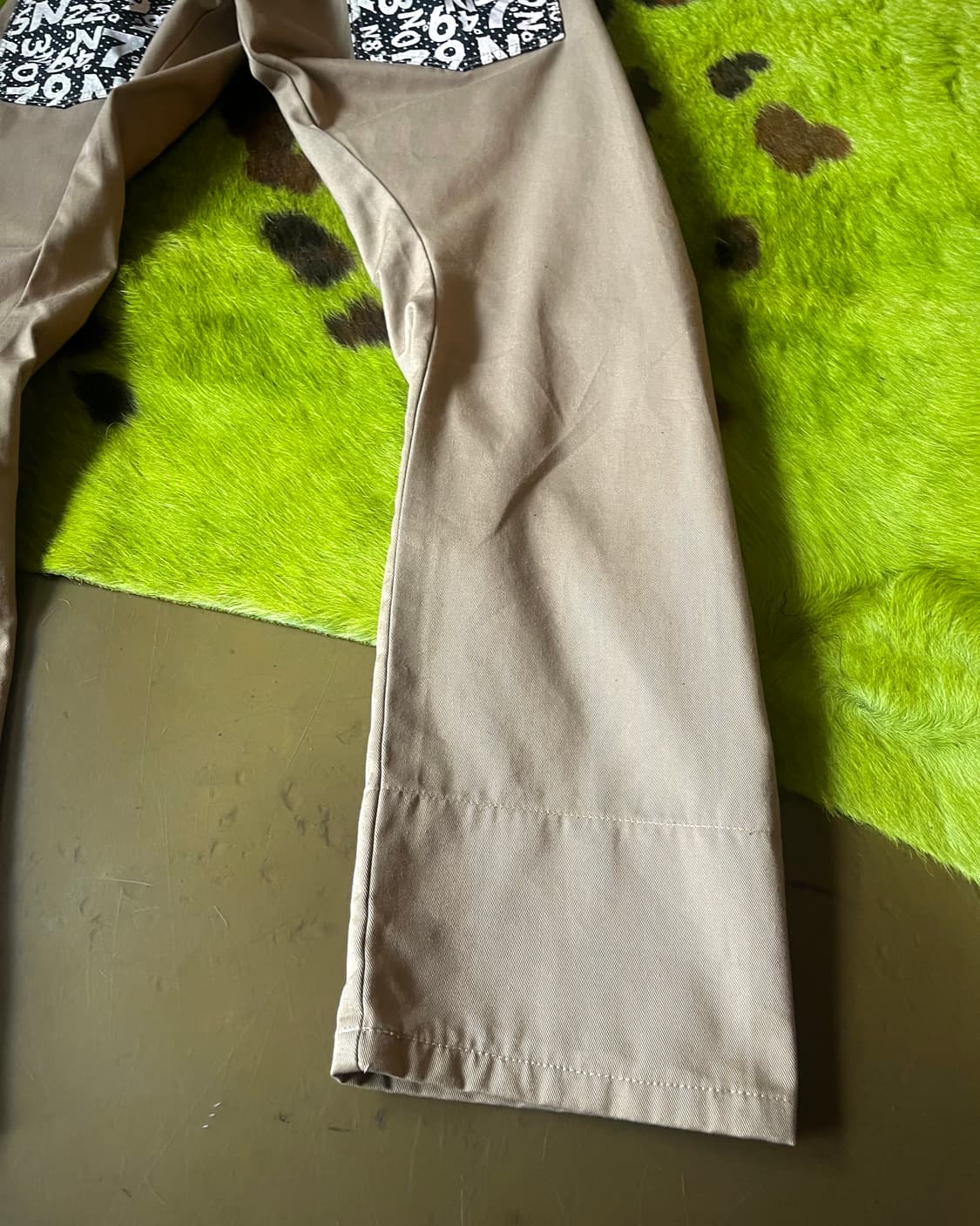 2000s RIMASTAR Dot Docking Twist Pants 상품이미지10