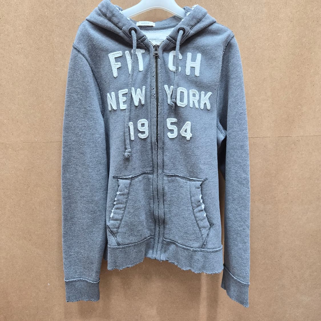 아베크롬비 머슬핏 기모 후드집업 상품이미지1