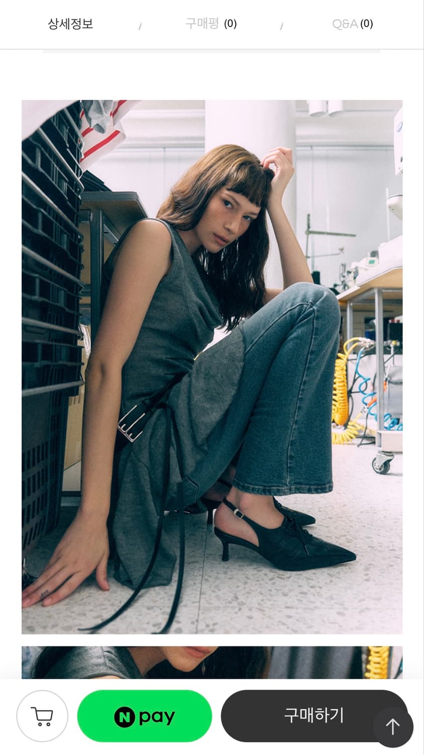 무드나잇 aimee 에이미 레이스업 키튼힐 펌프스 상품이미지3