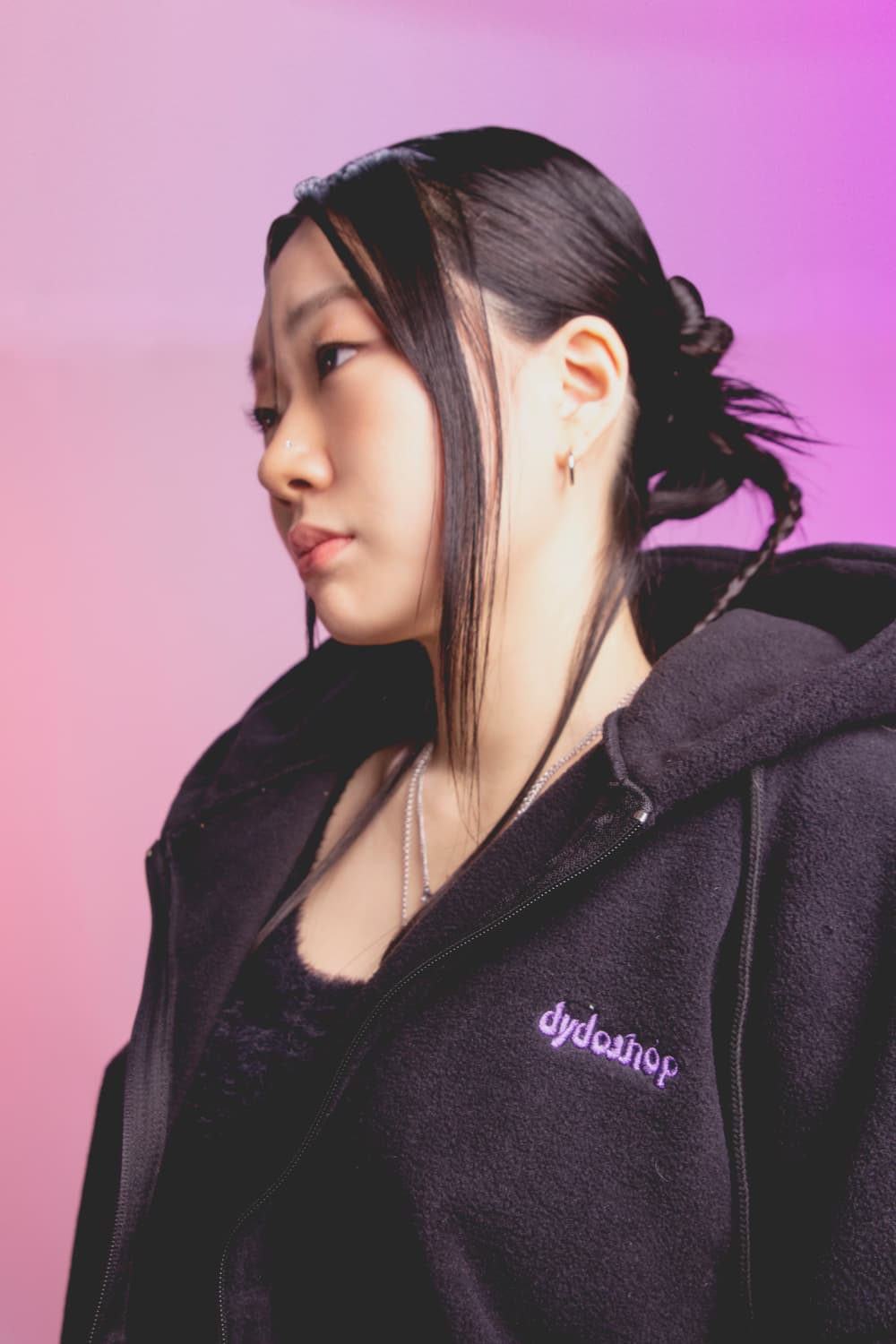 Evil fleece zip-up 상품이미지2