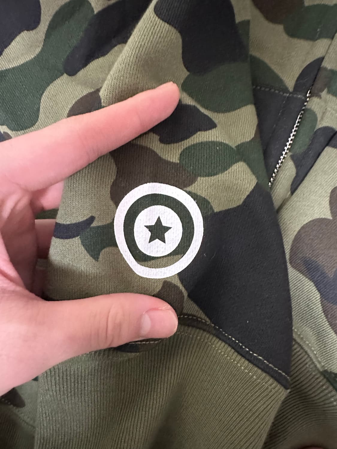 베이프 샤크후드 녹계 xl 상품이미지3