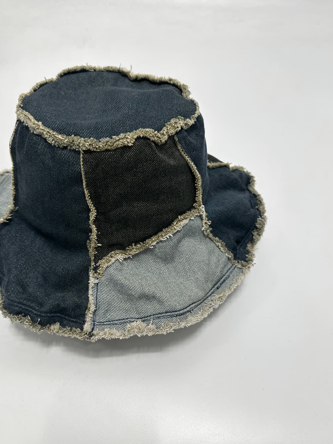 milsa 일본빈티지 패치워크 데님 버킷햇 상품이미지6