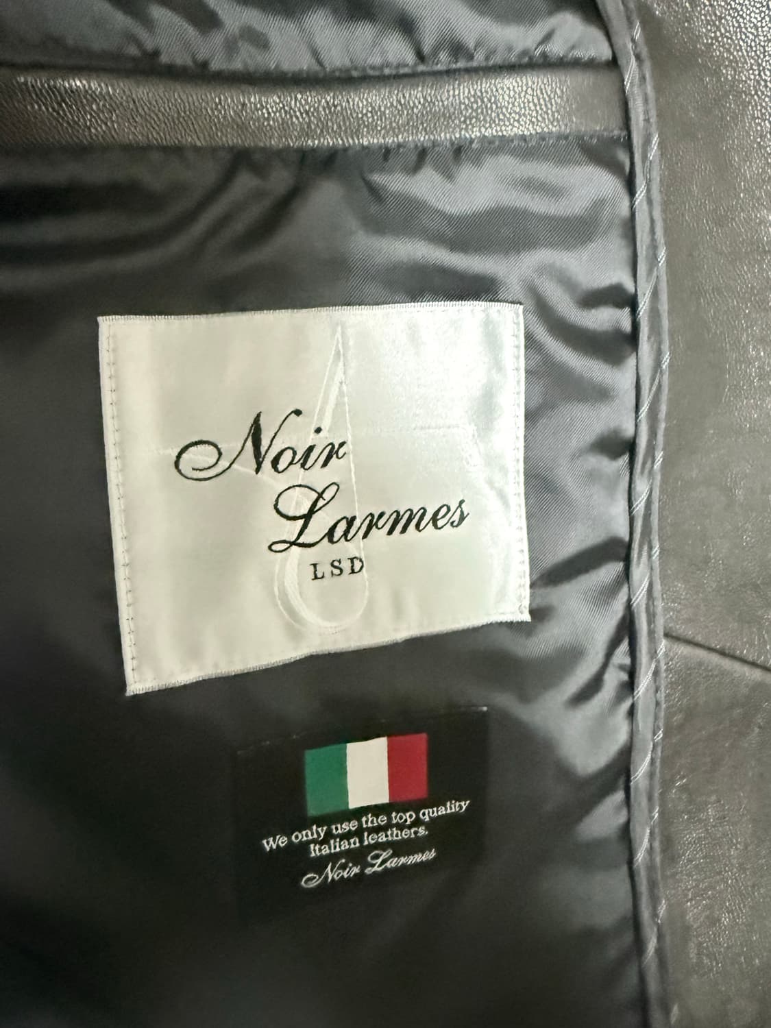 느와르라르메스 스텐다드라이더 자켓 jk#8 46사이즈 상품이미지3