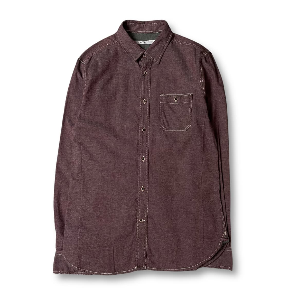 시리즈 빈티지핑크 원포켓 긴팔 셔츠 100 상품이미지1