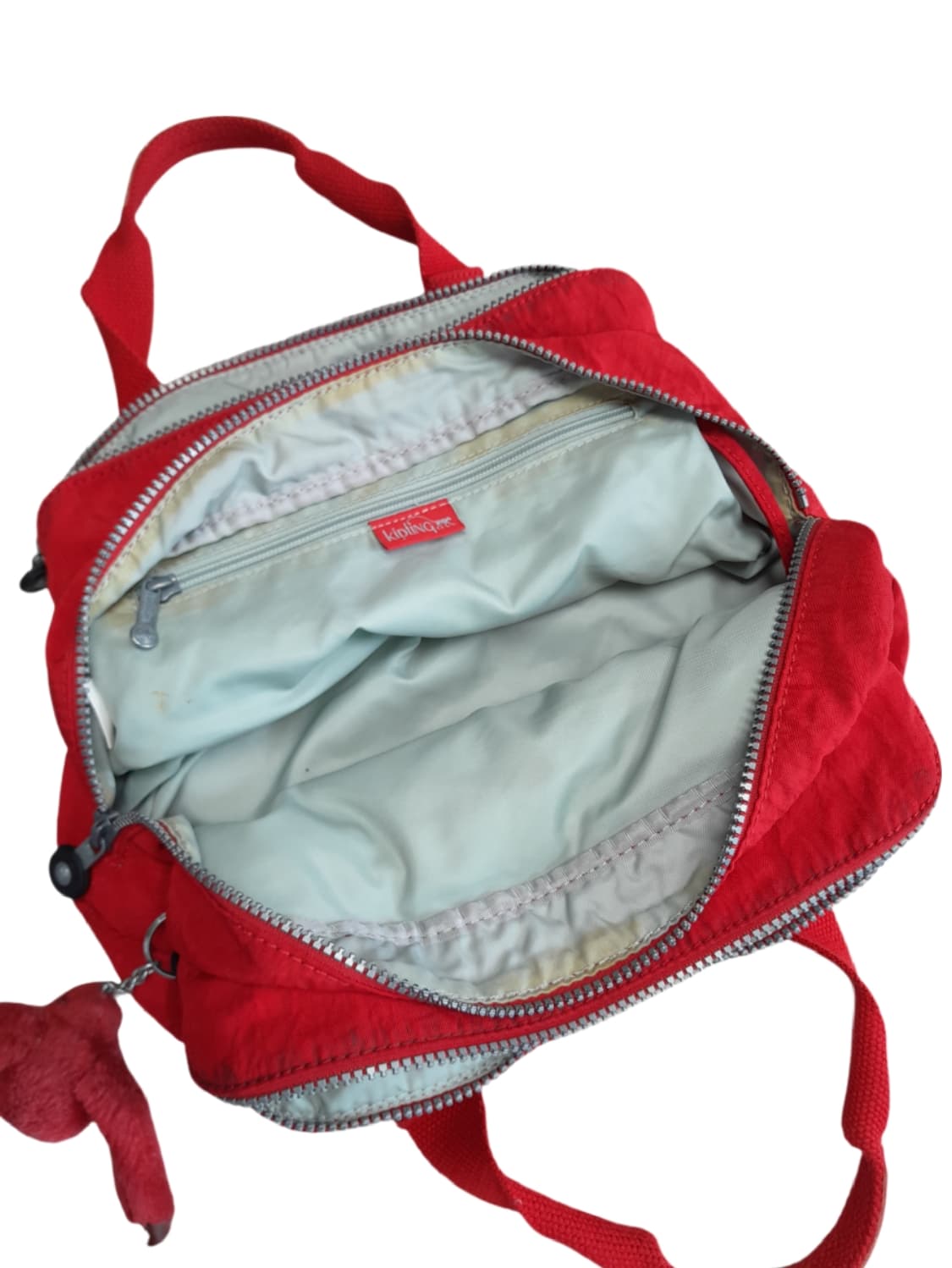 키플링 투웨이백 레드 상품이미지5