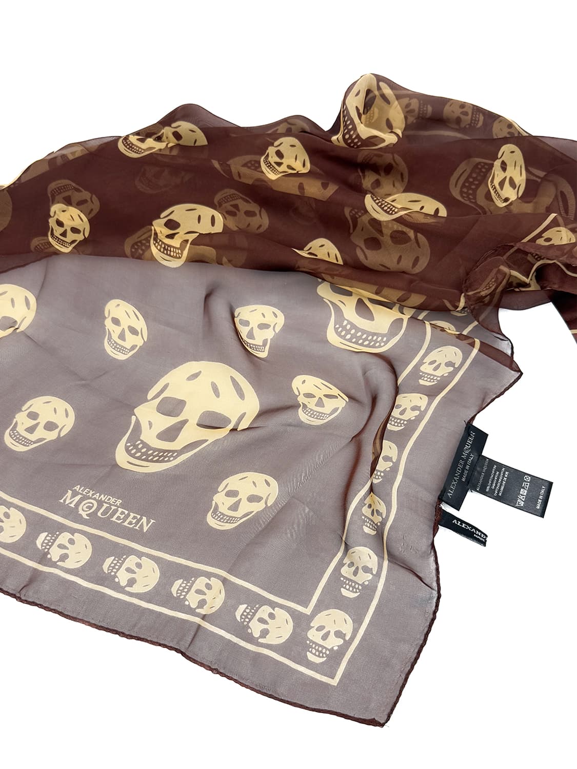 Alexander McQueen Skull Print Scarf 상품이미지2