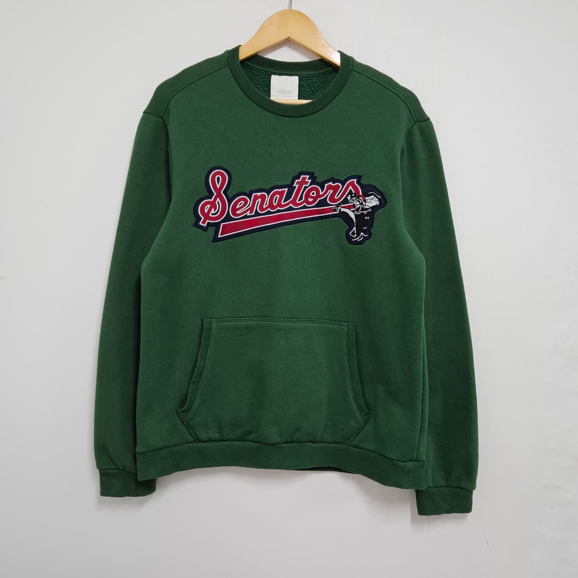 L 100 MLB 워싱턴 세너터스 그린 기모 맨투맨 상품이미지2