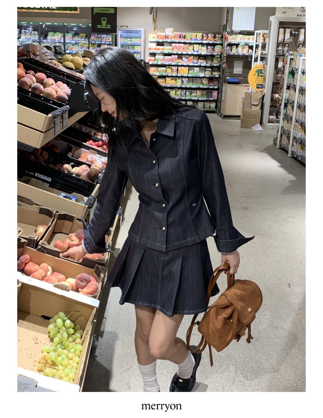 메리온 앤더 데님 자켓 상품이미지2