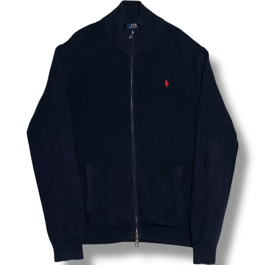 Polo Ralph Lauren 네이비 니트 집업 상품이미지1