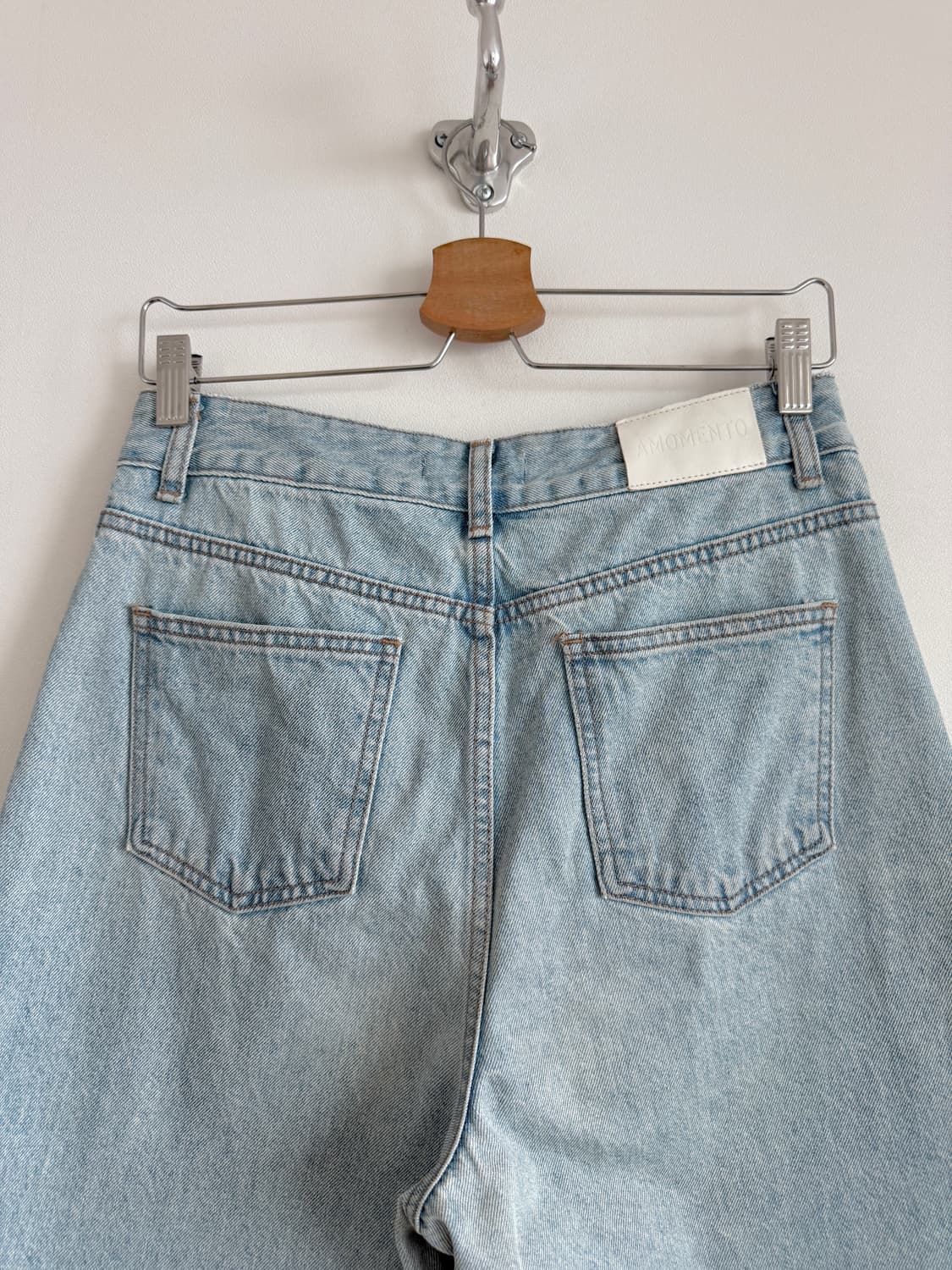 아모멘토(AMOMENTO) 연청 데님(얼룩 있음) 상품이미지5
