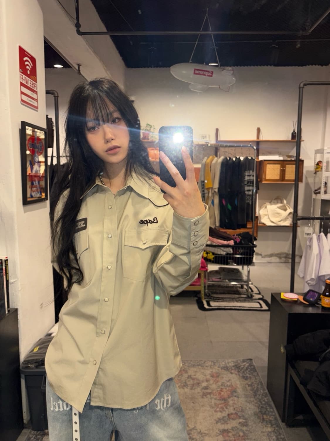 베이프 A BATHING APE 90s Western Jacket 상품이미지1