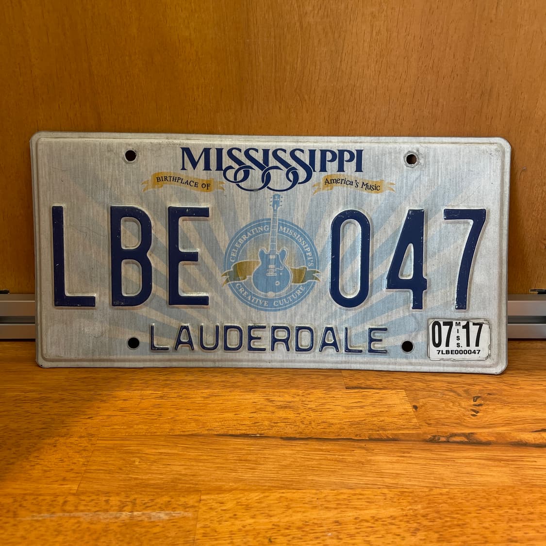 Vintage Mississippi License Plate 상품이미지1