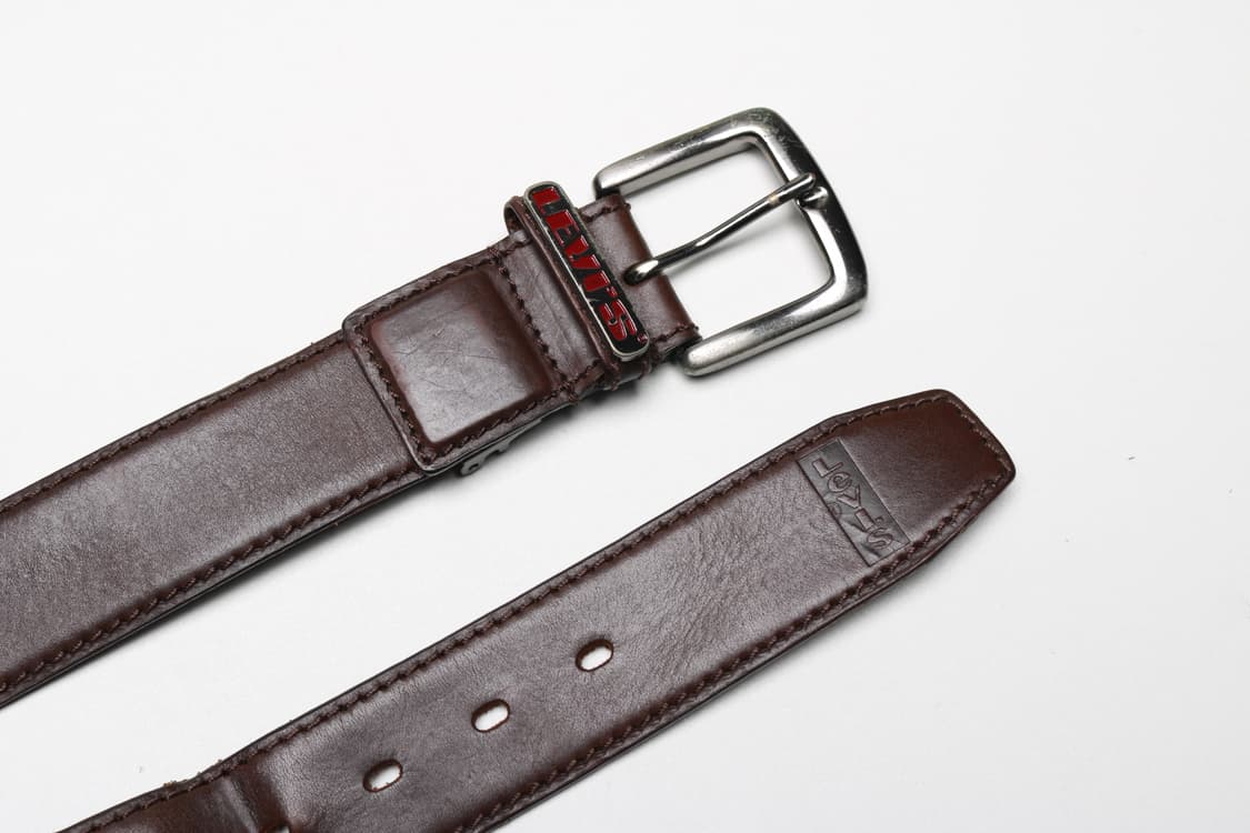 [28~34인치] 90's 리바이스 소가죽 벨트  상품이미지2