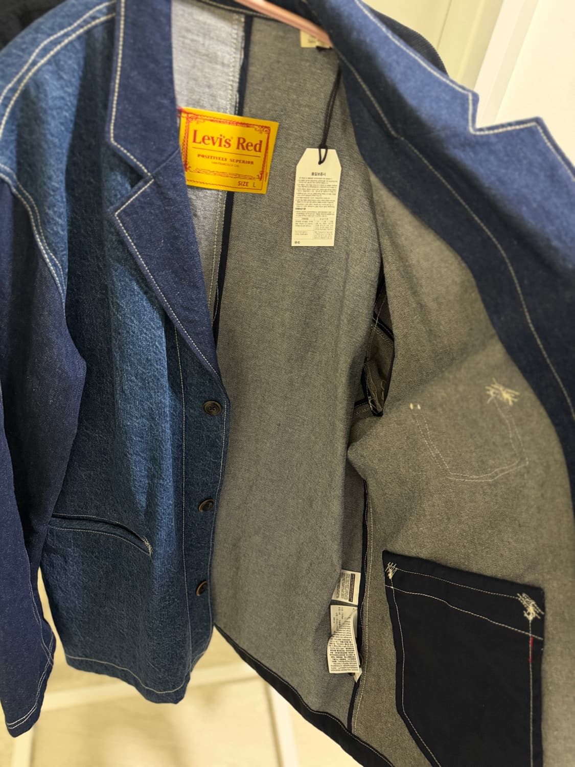 리바이스 데님 블레이저 상품이미지2