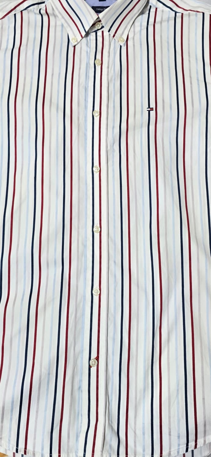 타미힐피거 스트라이프 셔츠 S 상품이미지5