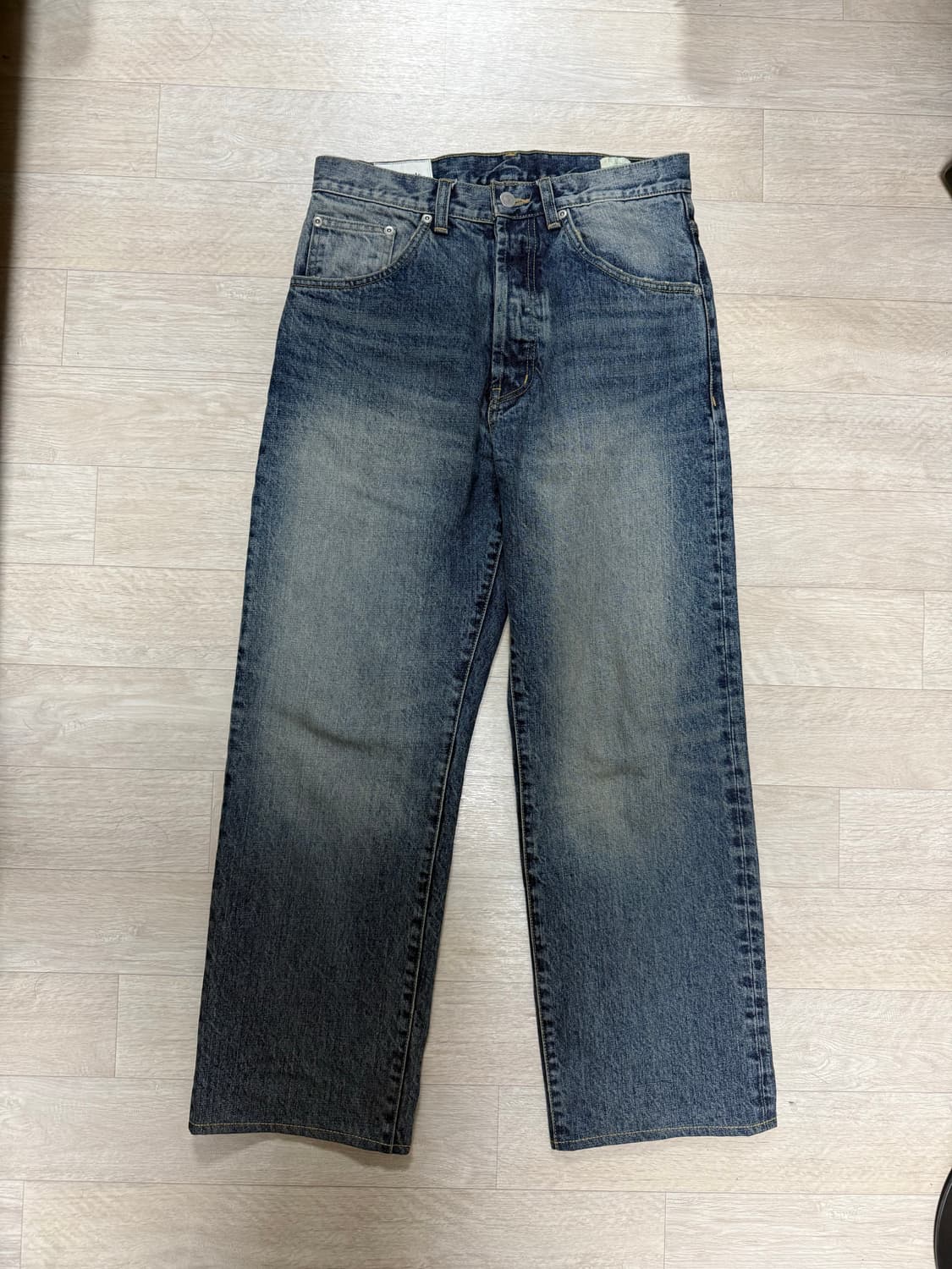 아트이프액츠 Regular 5P Denim Pants_Usedindigo 상품이미지2